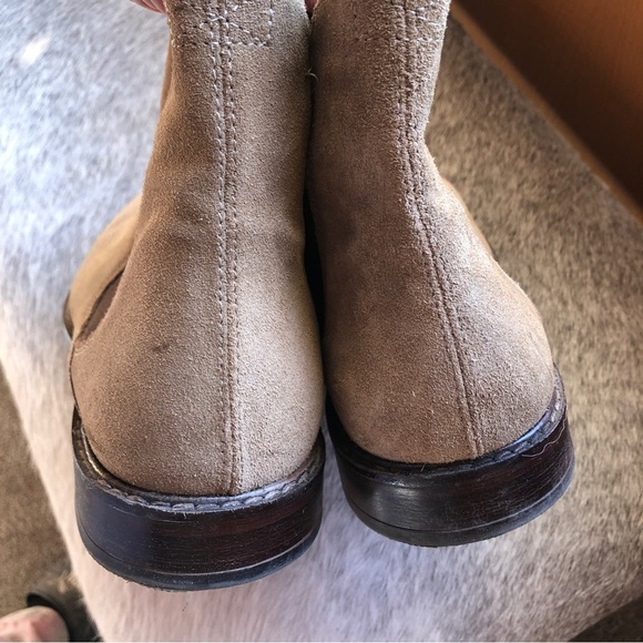 Crown Vintage glory 2 Chelsea boot taupe suede size 12 - Picture 5 of 9